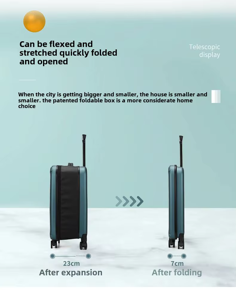 Large Capacity Compressible Travel Luggage Set 360 Degree Spinner Wheels TSA Aluminum Trolley Bag Cabin Baggage 360 Degree large capacity compressible travel luggage set 360 degree spinner wheels tsa aluminum trolley bag cabin baggage 360 degree