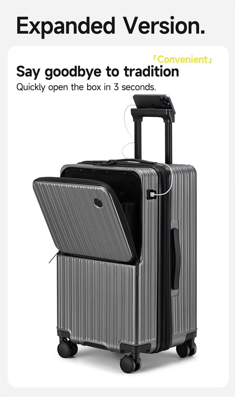 walktrip travelling bags trolley case suitcase luggage large capacity zipper tsa lock hard suitcase for travel luggage